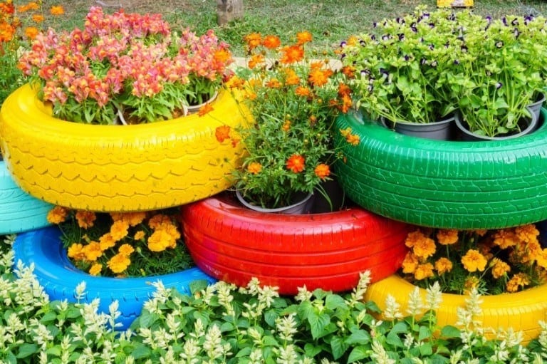 12 Creative Ways To Upcycle Old Junk In The Garden